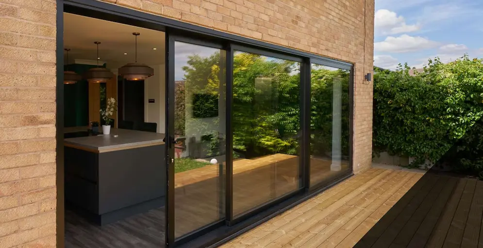 Aluminium and glass Sliding Doors